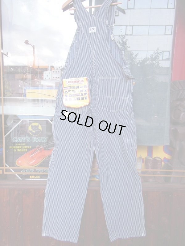 画像5: 1970'S DEADSTOCK LEE HICKORY STRIPE OVERALLS LOT 040-3249 36X34 