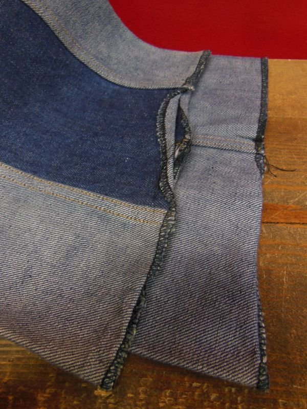 画像14: 1970'S NOS LEE "GEMINI REVERSIBLE JEAN" LOT415-0741 W30/ブーツカット ベルボトム