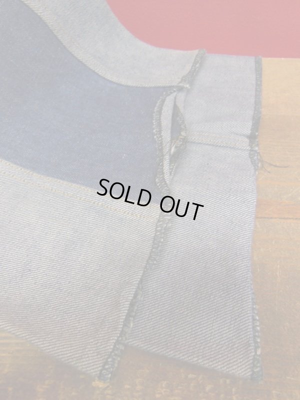 画像14: 1970'S NOS LEE "GEMINI REVERSIBLE JEAN" LOT415-0741 W28/ブーツカット ベルボトム