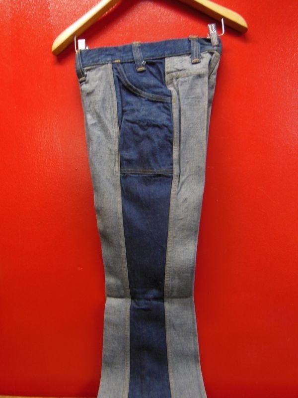 画像12: 1970'S NOS LEE "GEMINI REVERSIBLE JEAN" LOT415-0741 W30/ブーツカット ベルボトム