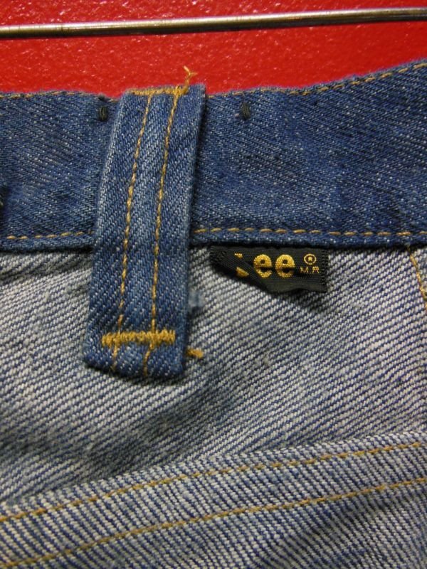 画像8: 1970'S NOS LEE "GEMINI REVERSIBLE JEAN" LOT415-0741 W30/ブーツカット ベルボトム