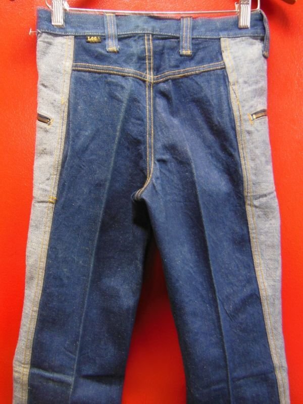 画像17: 1970'S NOS LEE "GEMINI REVERSIBLE JEAN" LOT415-0741 W30/ブーツカット ベルボトム