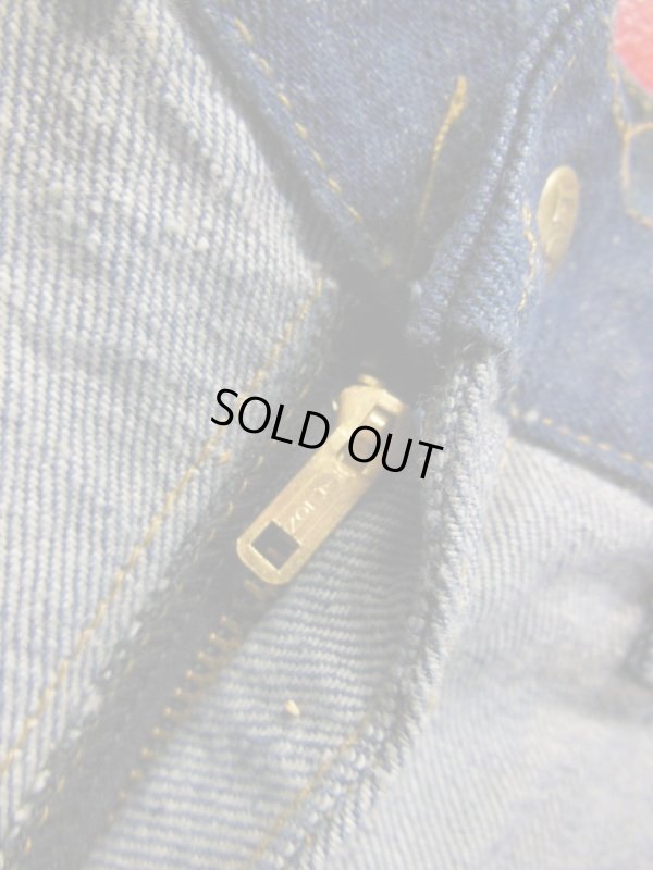 画像9: 1970'S NOS LEE "GEMINI REVERSIBLE JEAN" LOT415-0741 W28/ブーツカット ベルボトム