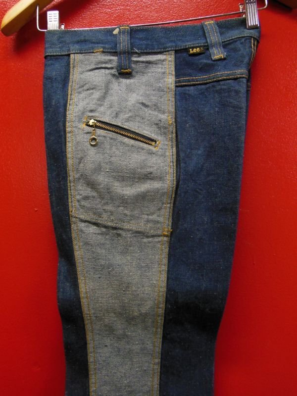 画像15: 1970'S NOS LEE "GEMINI REVERSIBLE JEAN" LOT415-0741 W30/ブーツカット ベルボトム
