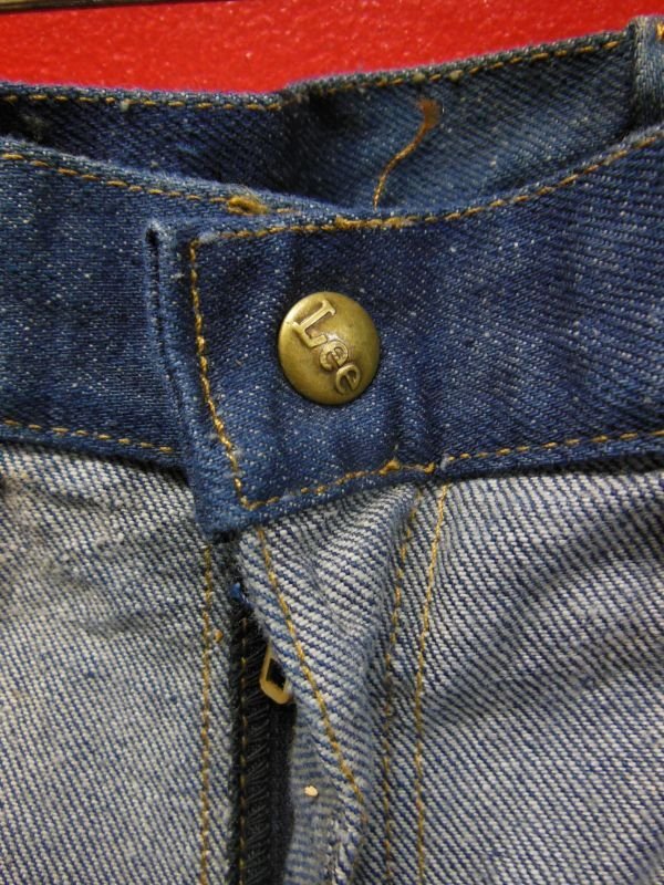 画像10: 1970'S NOS LEE "GEMINI REVERSIBLE JEAN" LOT415-0741 W30/ブーツカット ベルボトム