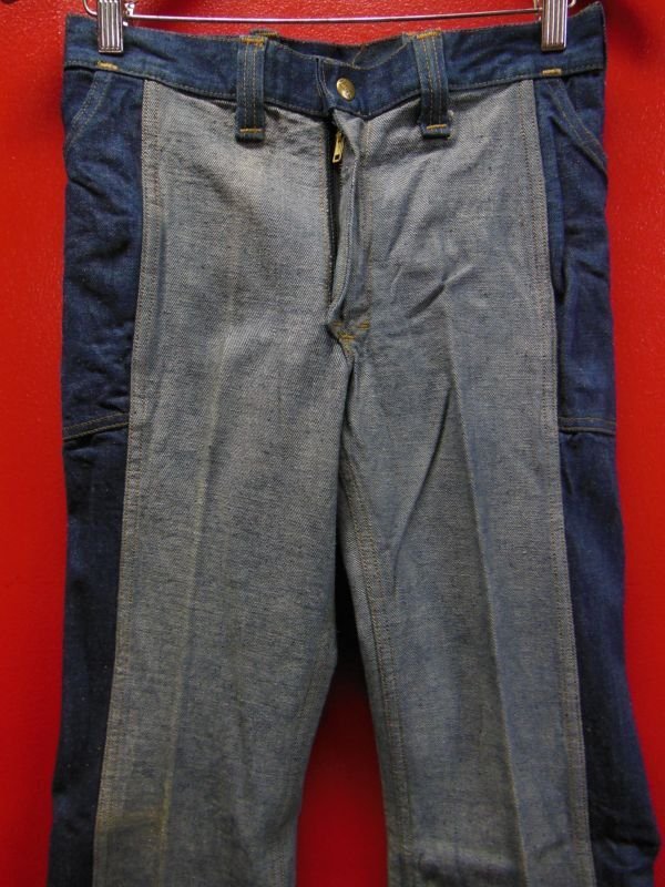 画像11: 1970'S NOS LEE "GEMINI REVERSIBLE JEAN" LOT415-0741 W30/ブーツカット ベルボトム