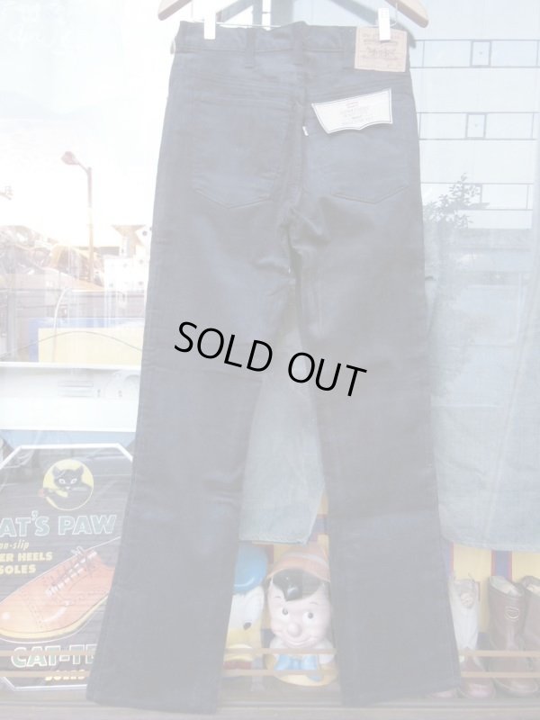 画像14: 1985'S DEADSTOCK LEVI'S 517-1517 CORDUROY PANTS 31X34 スミ黒ほぼ黒