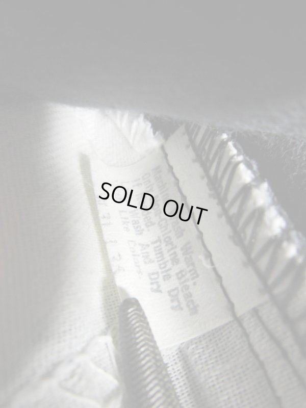 画像10: 1985'S DEADSTOCK LEVI'S 517-1517 CORDUROY PANTS 31X34 スミ黒ほぼ黒