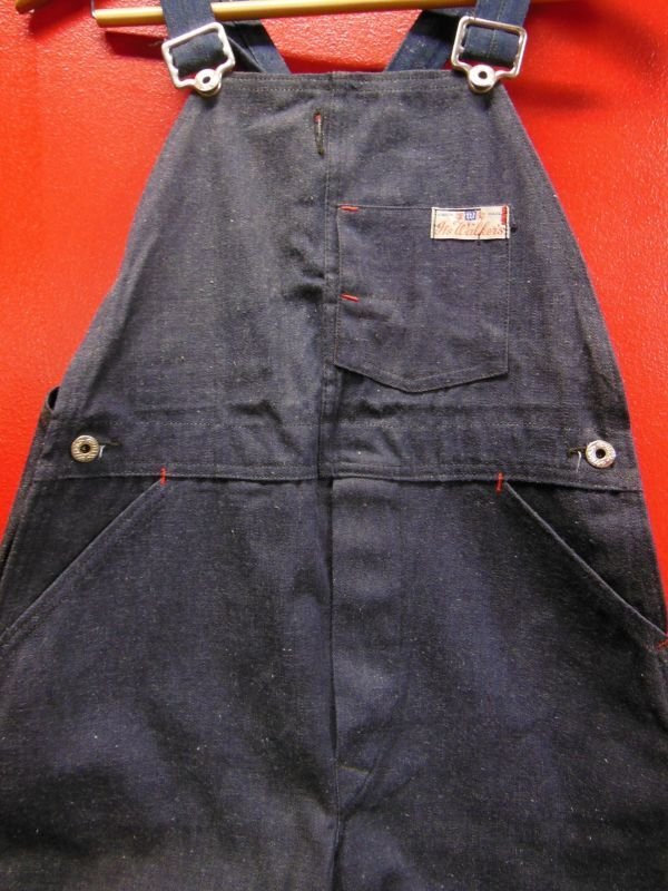 画像9: 1930'S〜 DEADSTOCK It's Walker's Trainmen OVERALLS SZ 34