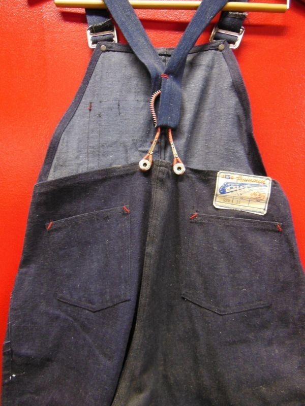 画像7: 1930'S〜 DEADSTOCK It's Walker's Trainmen OVERALLS SZ 34