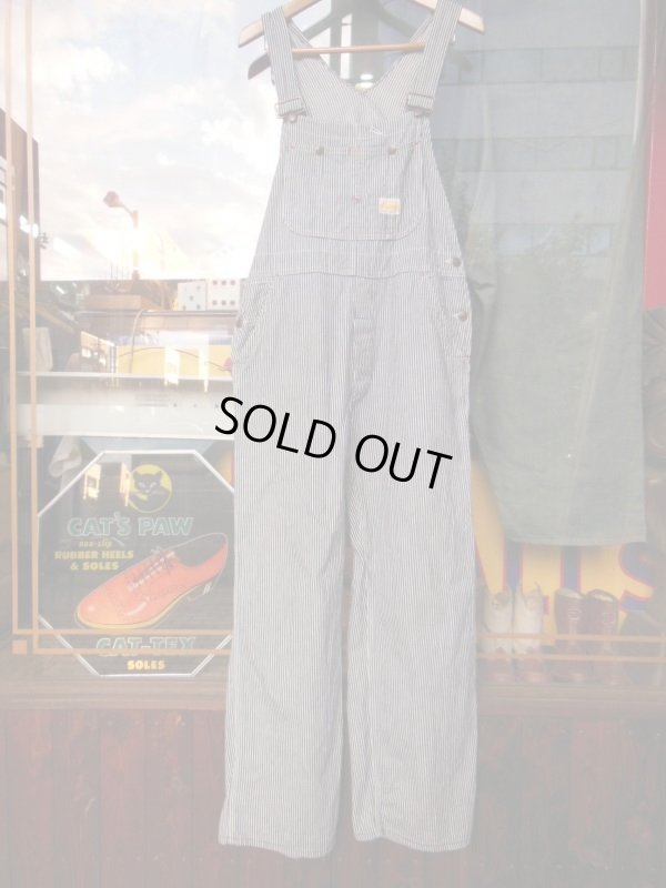 画像4: 1950'S〜 PAYDAY HICKORY STRIPE OVERALLS 36X30