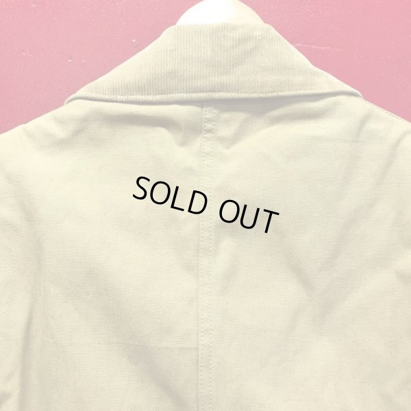 画像15: 1940S DEADSTOCK RED HEAD BONE DRY CANVAS DUCK HUNTING JACKET/SIZE-38