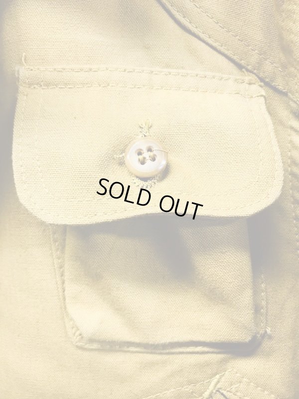 画像9: 1940S DEADSTOCK RED HEAD BONE DRY CANVAS DUCK HUNTING JACKET/SIZE-38