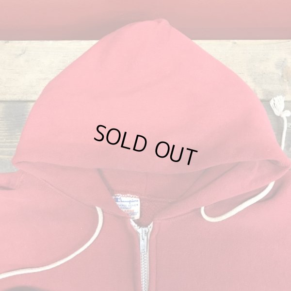 画像15: 1980'S CHAMPION MAC TOOLS REVERSE WEAVE FULL ZIP PARKA/XL 