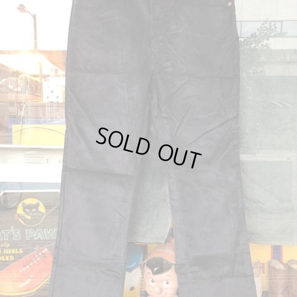 画像4: 1980'S〜 DEADSTOCK LEVI'S 517 CORDUROY PANTS 36X33 スミ黒ほぼ黒