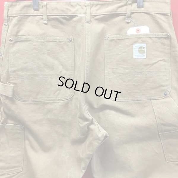 画像8: 1970'S CARHARTT BROWN DUCK W/KNEE PANTS LOT 62W 37X29 