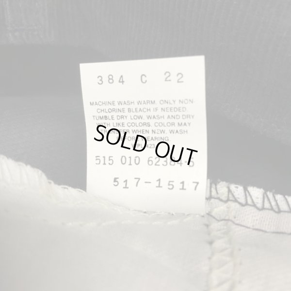 画像8: 1980'S〜 DEADSTOCK LEVI'S 517 CORDUROY PANTS 36X33 スミ黒ほぼ黒