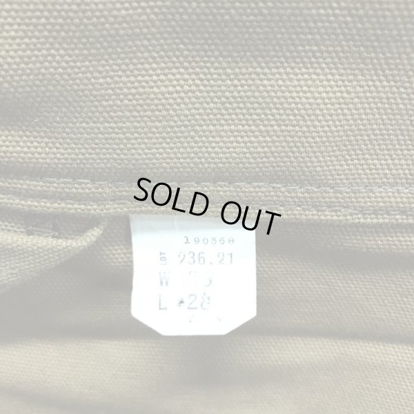 画像12: 1970'S DEADSTOCK KEY BROWN DUCK OVERALLS SIZE/36-28 