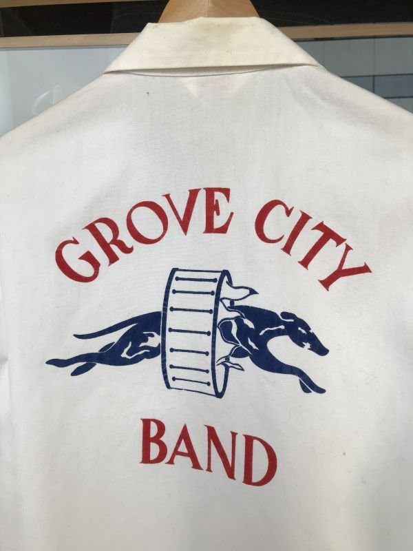 画像8: 1960'S DAN RIVER GROVE CITY BAND COTTON DRIZZLER JACKET SZ/MEDIUM