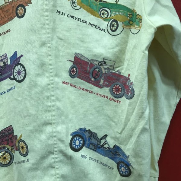 画像6: 1970'S LEVI'S PANATERA ANTIQUE CARS HAND PAINTED JACKET /MEDIUM ビンテージ  ハンドペイント