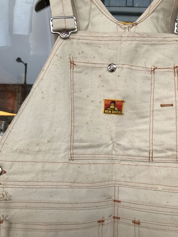 画像9: 1950'S〜 DEADTOCK BEN DAVIS CANVAS OVERALLS 40X32