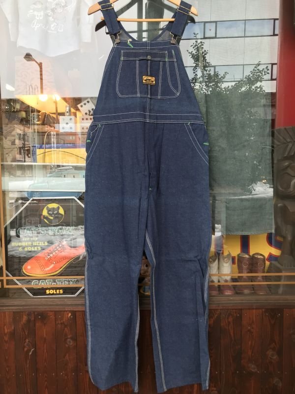 画像2: 1960'S DEADSTOCK WASHINGTON DEE CEE DENIM OVERALLS SZ/42X29