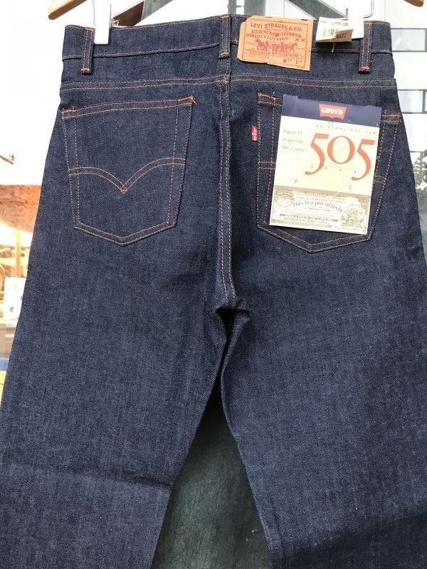 画像9: 1987'S DEADSTOCK LEVI'S 505 0217/ 30X33/ビンテージ  フラッシャー付きデッドストック 