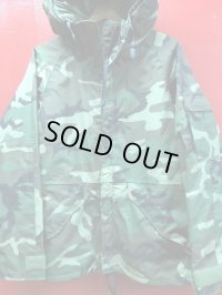1992'S ECWCS GORE-TEX PARKA COLD WEATHER WOODLAND CAMOUFLAGE  SZ/SMALL - SHORT