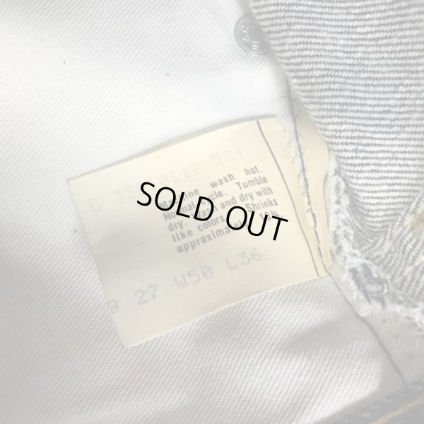 画像12: 1980'S DEADSTOCK LEVI'S 501  3501 0117内股シングル 50X36/ビンテージ フラッシャー付 デッドストック