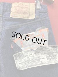 1984'S DEADSTOCK LEVI'S 501 内股シングル 30X32/ビンテージ フラッシャー付 デッドストック