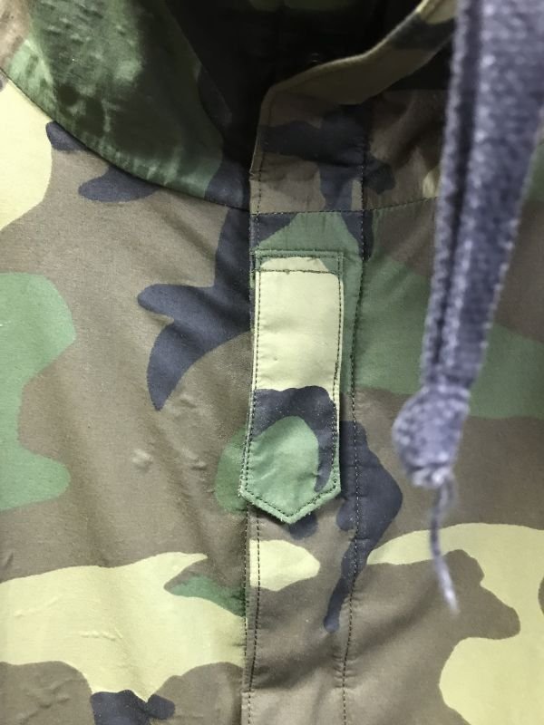 画像5: 1996'S ECWCS GORE-TEX PARKA COLD WEATHER WOODLAND CAMOUFLAGE  SZ/MEDIUM - X-SHORT