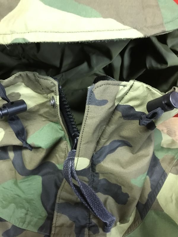 画像12: 1996'S ECWCS GORE-TEX PARKA COLD WEATHER WOODLAND CAMOUFLAGE  SZ/MEDIUM - X-SHORT