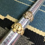 1930'S REPRODUCTION OLD SKULL & CROSSBONES RING 目無し /MADE BY 1930'S ORIGINAL MOLD 