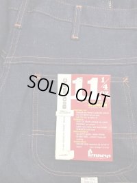 1970'S DEADSTOCK PENNEY'S BIG MAC 11-1/4OZ DENIM PAINTER PANTS 34X30