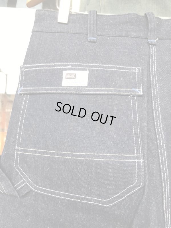 画像14: 1960'S DEADSTOCK SEARS ROEBUCK DENIM PAINTER PANTS 34X36