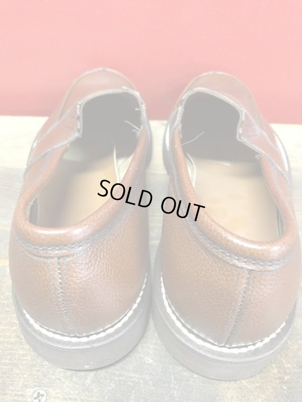 画像6: NOS w/BOX 1950'S RANDCRAFT SIDE GORE SLIP ON LEATHER SHOES 7-1/2D