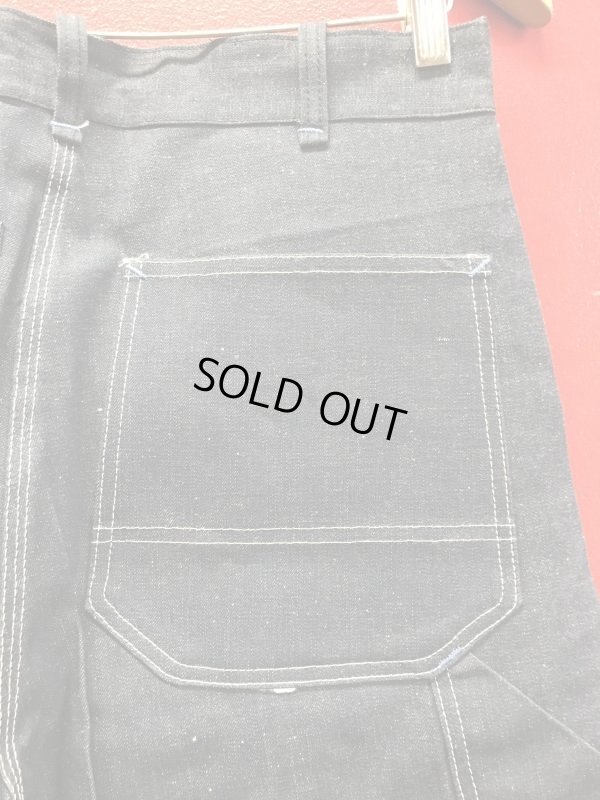 画像8: 1960'S DEADSTOCK SEARS ROEBUCK DENIM PAINTER PANTS 34X36