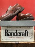 画像2: NOS w/BOX 1950'S RANDCRAFT SIDE GORE SLIP ON LEATHER SHOES 7-1/2D (2)