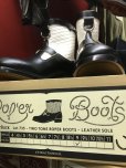 画像8: Attractions BILTBUCK Lot.735 Two Tone Roper Boots Emboss/Black/White (8)