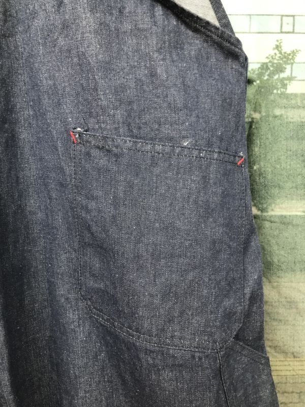 画像13: 1960'S~ DEADSTOCK PAY MASTER GARMENT DENIM BIB OVERALLS SZ/XL/44X31