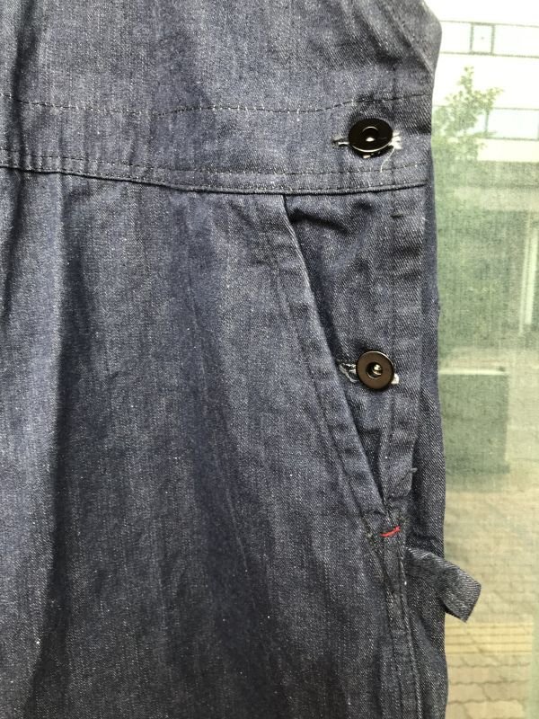 画像8: 1960'S~ DEADSTOCK PAY MASTER GARMENT DENIM BIB OVERALLS SZ/XL/44X31