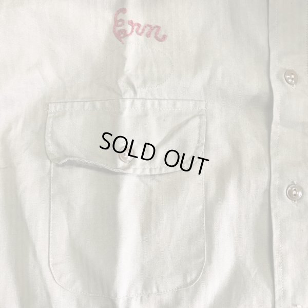 画像5: 1940'S〜 FINCK'S HBT WORK SHIRT SIZE/18, XX-LARGE