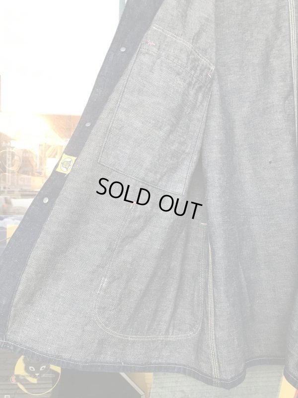 画像10: 1950'S BLUE BELL DENIM COVERALL CHORE JACKET SIZE/XL
