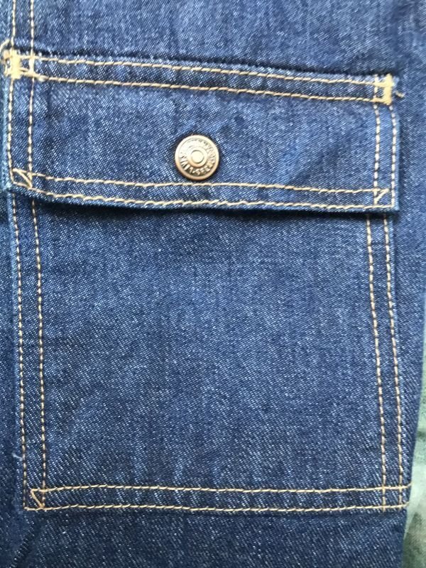 画像12: 1980'S DEADSTOCK LEVI'S 22563-1416 MOVIN' ON JEANS/ 36X34/ビンテージ  ブッシュパンツ フラッシャー付 デッドストック 