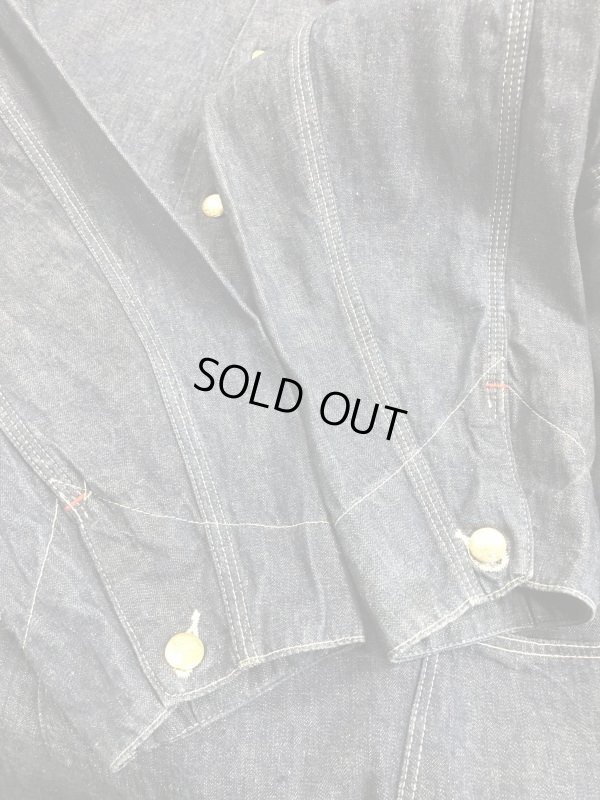 画像12: 1950'S BLUE BELL DENIM COVERALL CHORE JACKET SIZE/XL