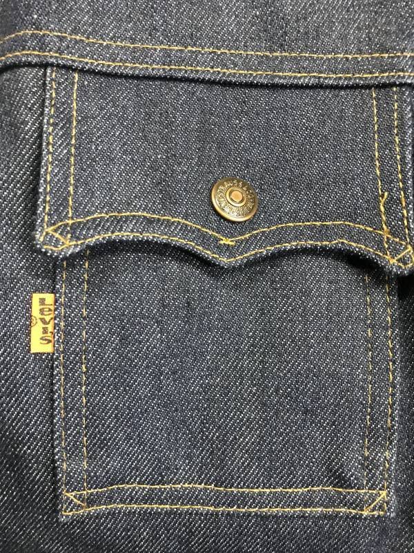 画像6: 1970'S DEADSTOCK LEVI'S 70525-0916 SHERPA LINED INDIGO DENIM JACKET SZ/18 