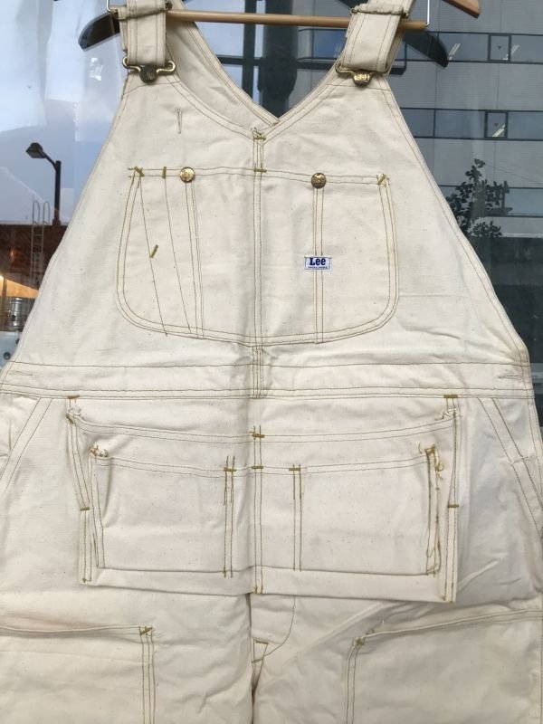 画像3: 1950'S DEADSTOCK LEE UNBREACHED CANVAS OVERALLS LOT C-74-SB 42X32