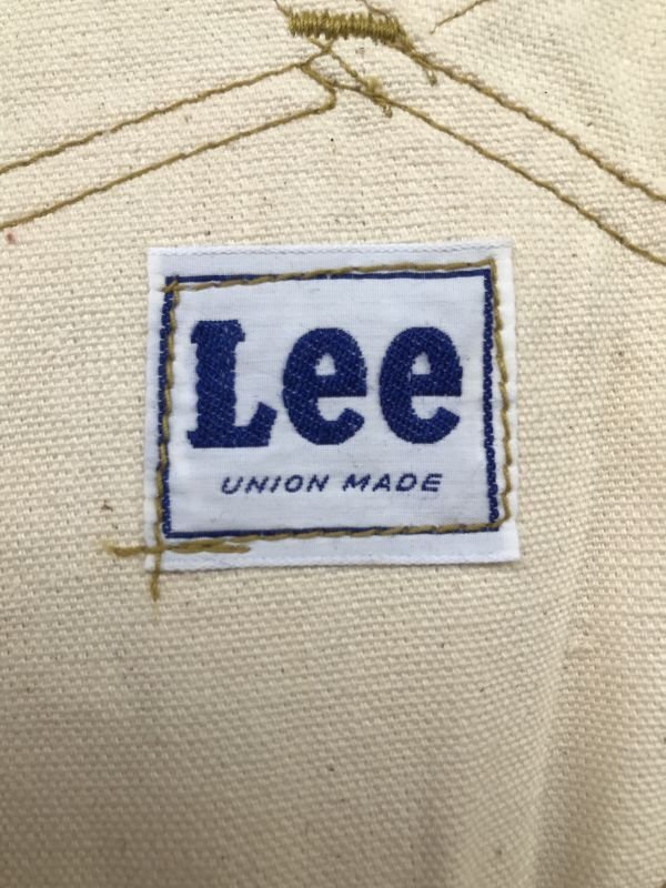 画像9: 1950'S DEADSTOCK LEE UNBREACHED CANVAS OVERALLS LOT C-74-SB 42X32