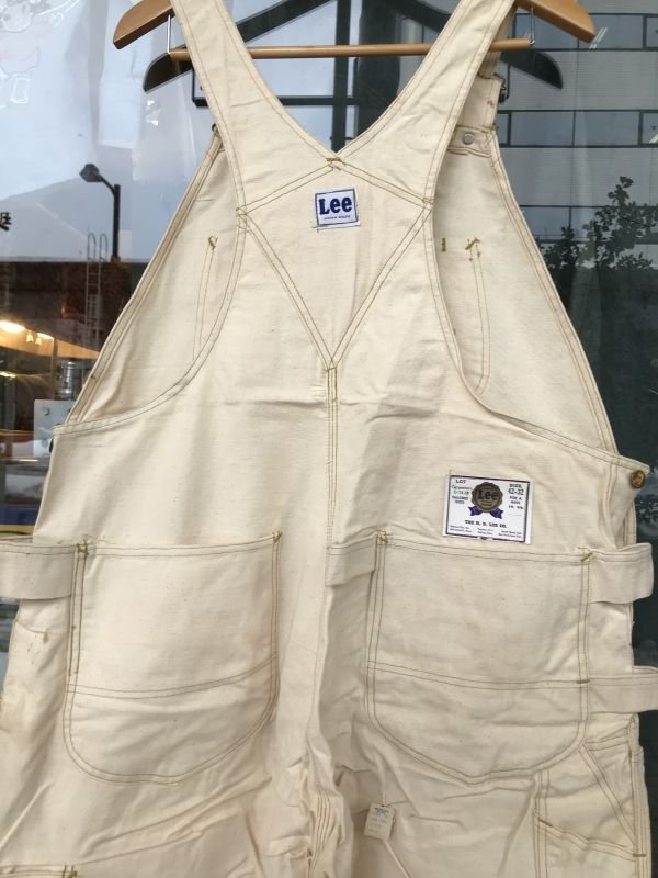 画像6: 1950'S DEADSTOCK LEE UNBREACHED CANVAS OVERALLS LOT C-74-SB 42X32