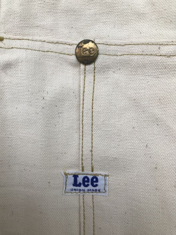 画像8: 1950'S DEADSTOCK LEE UNBREACHED CANVAS OVERALLS LOT C-74-SB 42X32